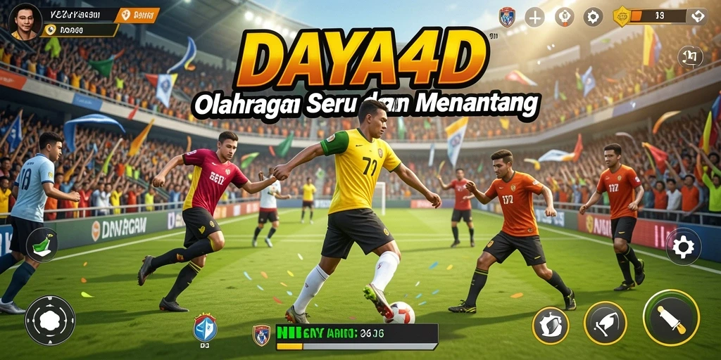 Tampilan gameplay seru dan kompetitif dalam aplikasi DAYA4D.