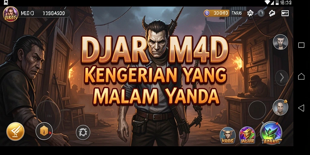 Screenshot DJARUM4D menampilkan kengerian yang mengintai di kegelapan.