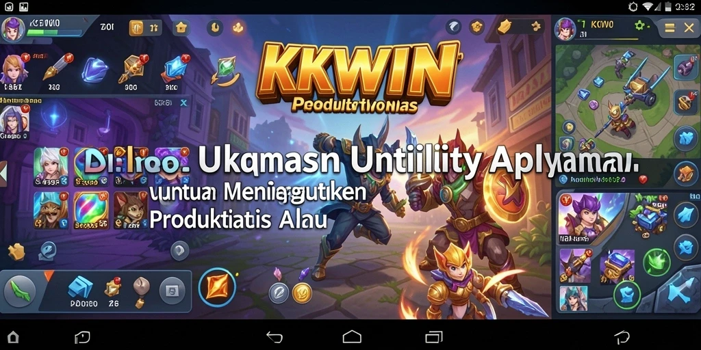 Tampilan antarmuka pengguna KKWIN yang sederhana dan intuitif.