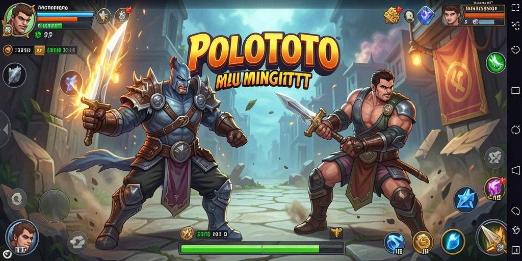 Gim Fighting seru dengan grafis yang menakjubkan.