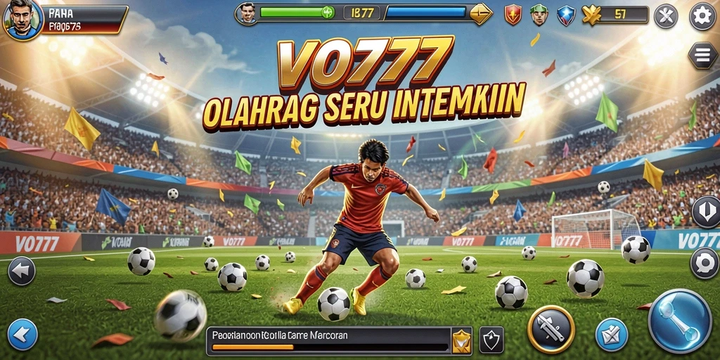 Screenshot menunjukkan pengalaman bermain VO777 yang seru dan penuh aksi.